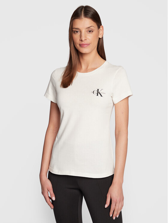 

Комплект из 2 футболок узкого кроя Calvin Klein, мультиколор