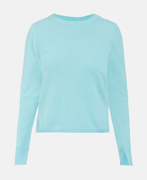 

Кашемировый пуловер Notshy Cashmere, бирюзовый