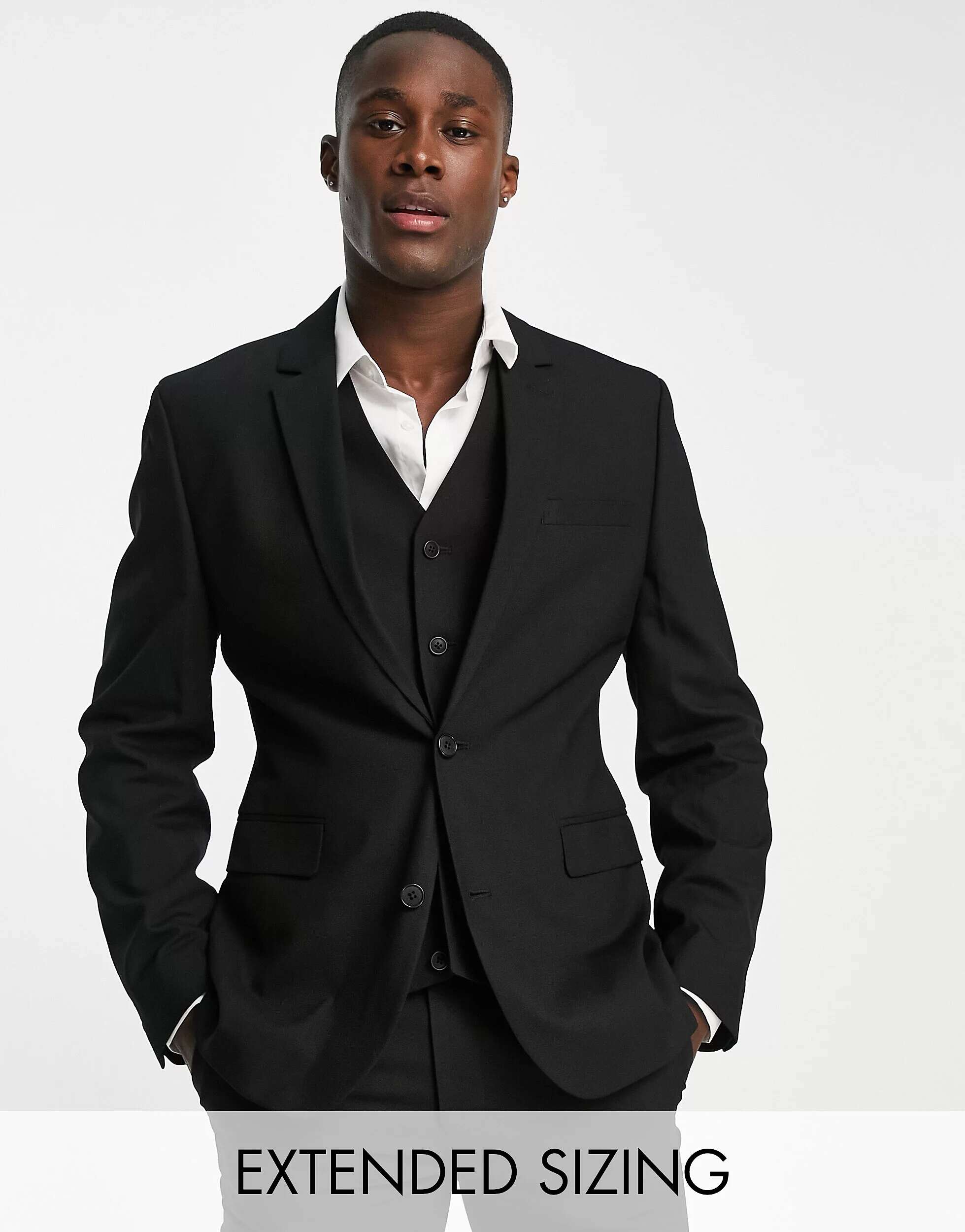 Черный узкий пиджак ASOS узкий черный атласный пиджак asos