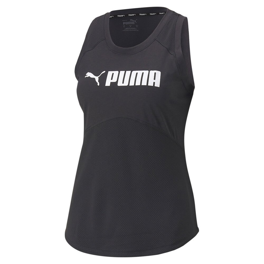 

Футболка без рукавов Puma Fit Logo, черный