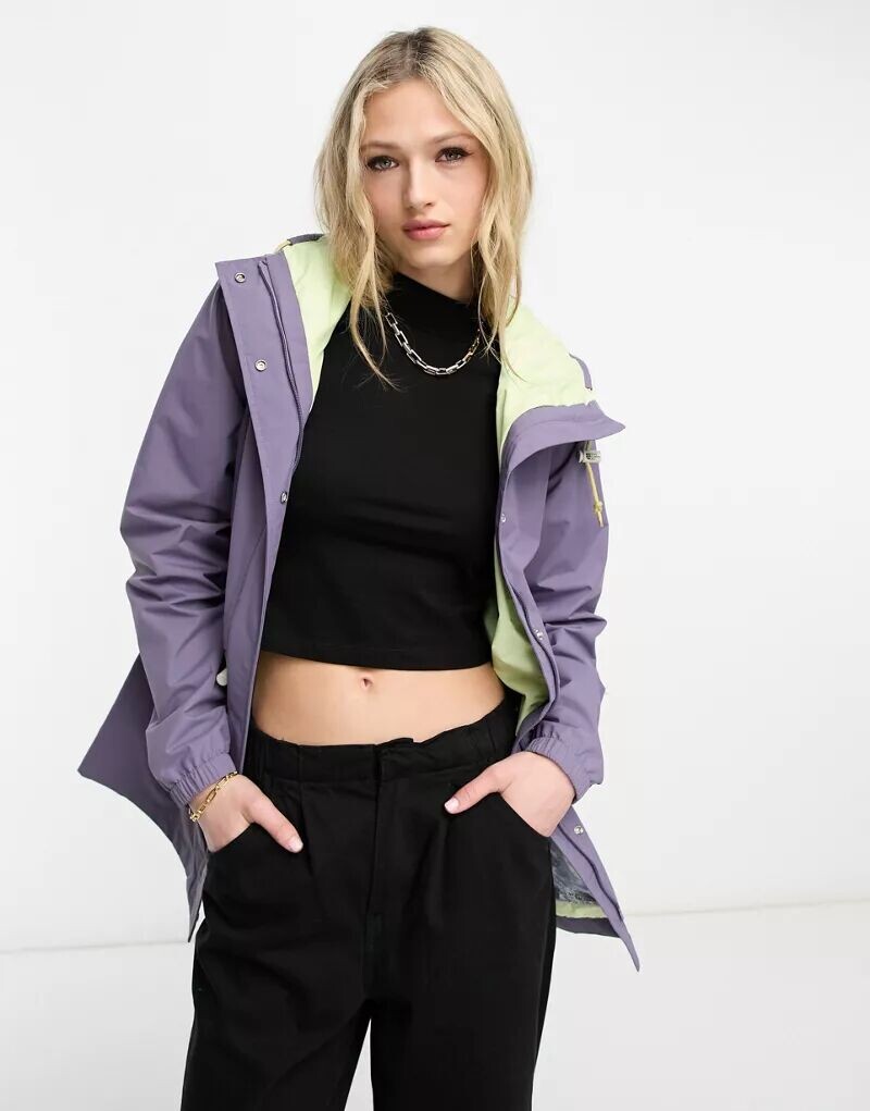 

Фиолетовая водонепроницаемая функциональная дождевик North Face Heritage M66 The North Face