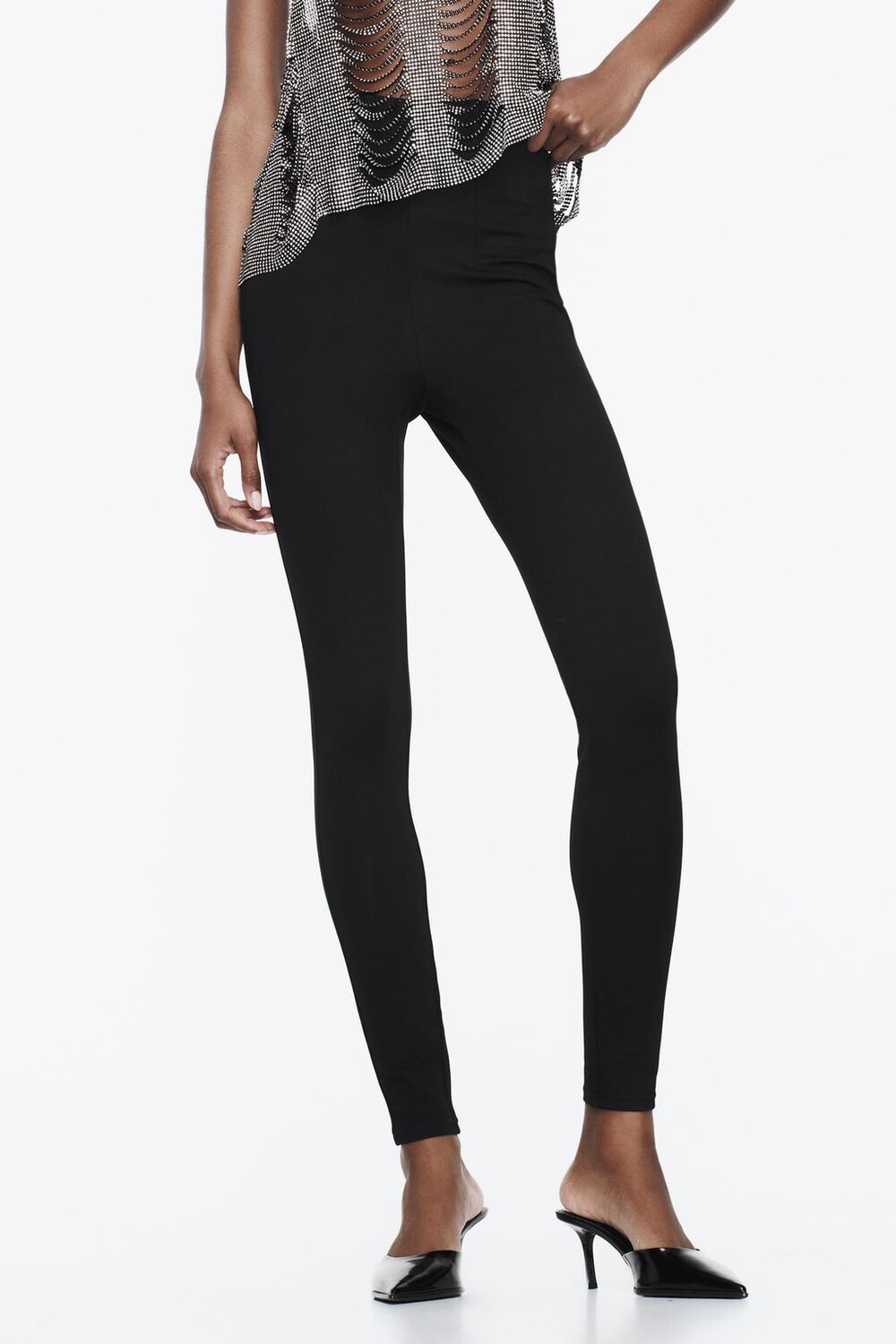

Леггинсы для моделирования тела ZARA, черный