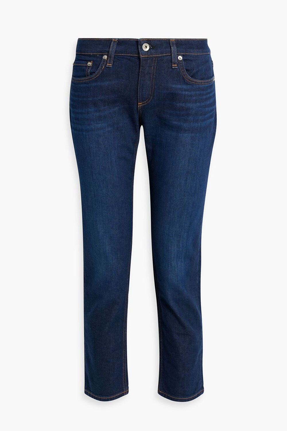 

Джинсы бойфренды Дре RAG & BONE, синий