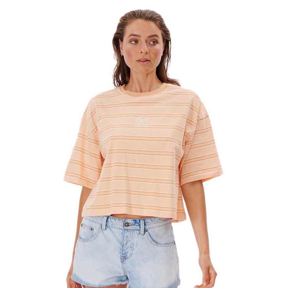 

Топ Rip Curl Waves Heritage Short Sleeve, оранжевый