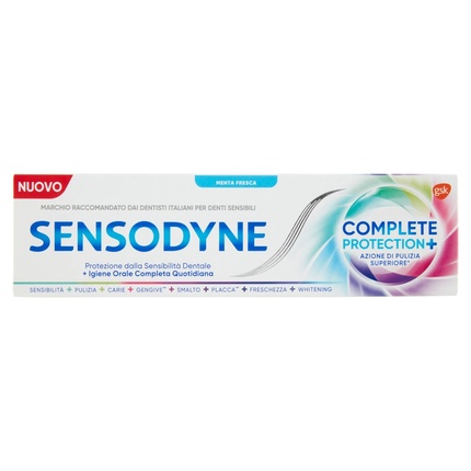 Зубная паста Sensodyne Complete Protection+ для чувствительных зубов 75 мл sensodyne complete protection soft зубная щетка 1 шт