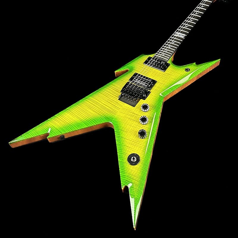 

Электрогитара Dean USA Custom Shop Dime Razorback Dime Slime w/case