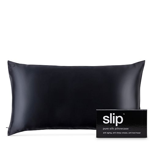 для прекрасного сна Pure Silk Queen Pillowcase slip, цвет Black 100% pure silk pillowcase real silk pillowcase natural silk pillowcase mulberry silk pillowcase free shipping