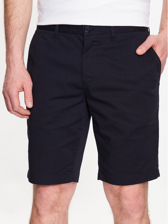 Тканевые шорты стандартного кроя Lacoste, черный тканевые шорты стандартного кроя hugo черный
