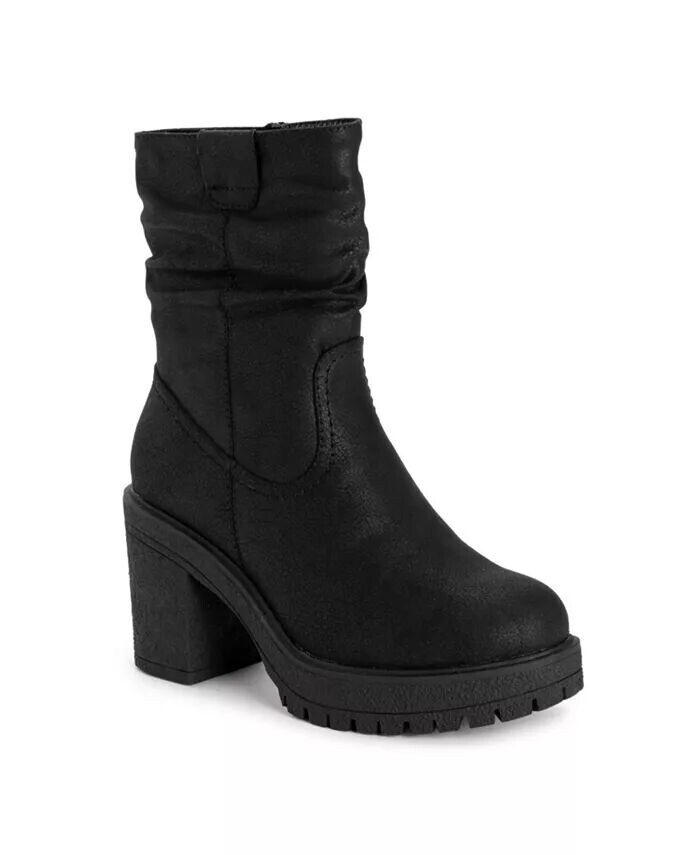 

Женские ботинки на высоком каблуке в стиле поп-музыки MUK LUKS, черный