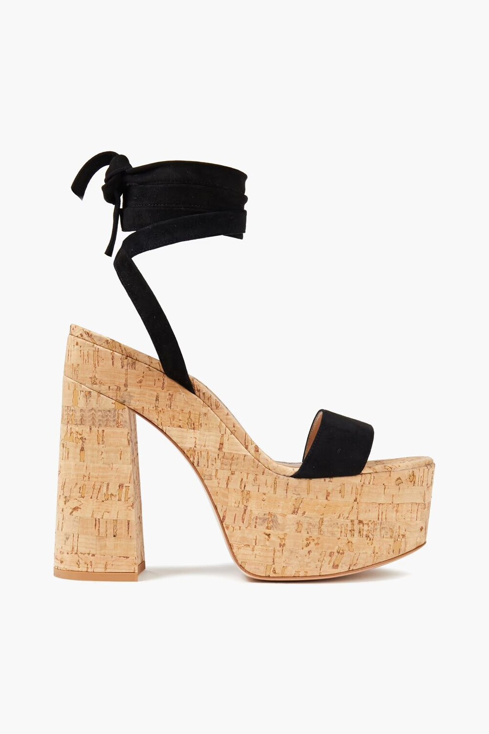 

Босоножки Ambra на платформе со шнуровкой Gianvito Rossi, черный