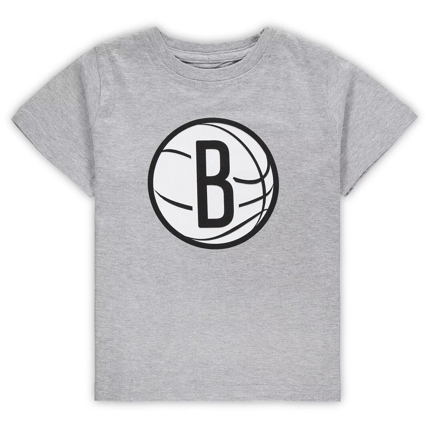 

Серая футболка с логотипом команды Brooklyn Nets для дошкольников Outerstuff
