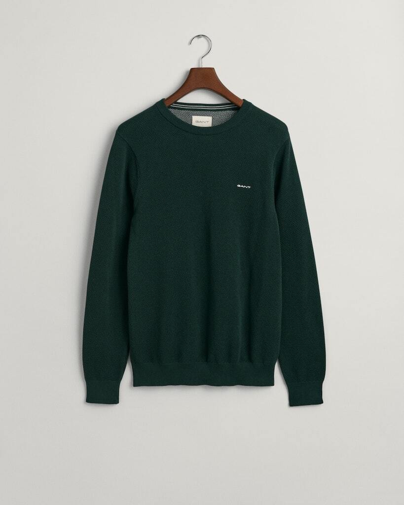 Пуловер Gant, цвет tartan green