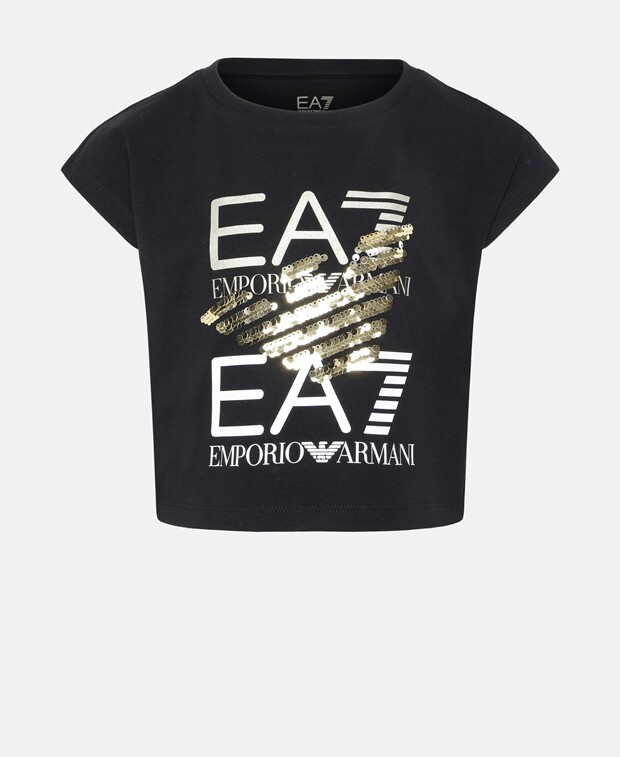 

Футболка EA7 Emporio Armani, черный