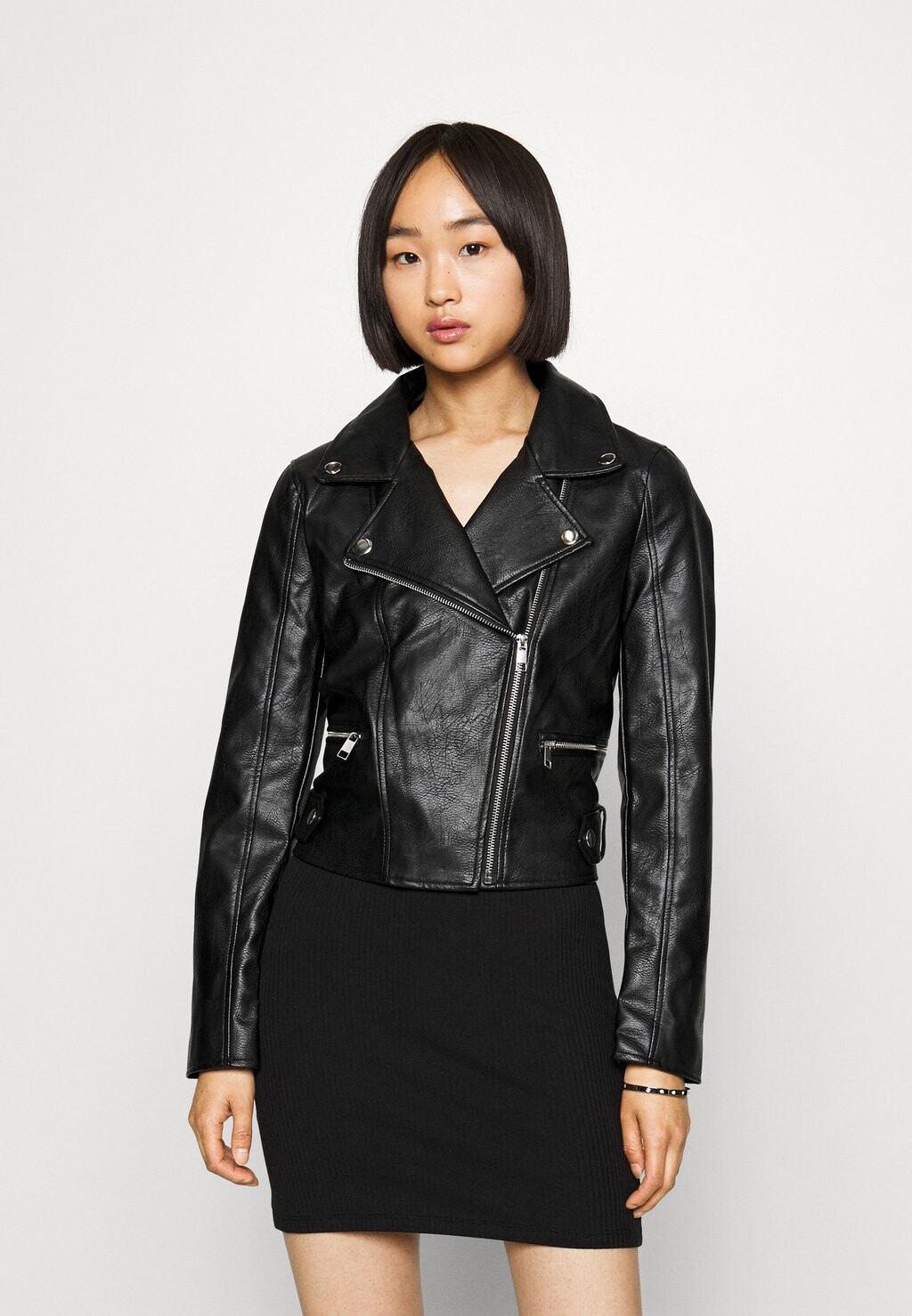 

Куртка из искусственной кожи Vero Moda, черный