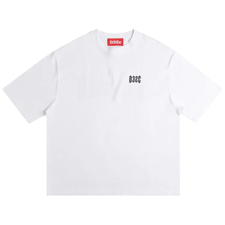 

Футболка 032C Crux Oversized Box Cut 'White', белый