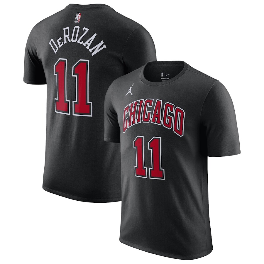 

Футболка с коротким рукавом Jordan Brand Chicago Bulls, черный