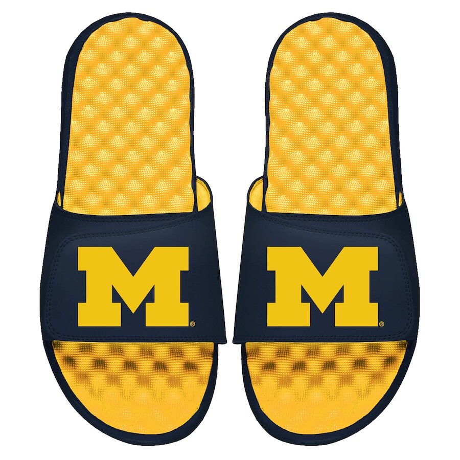 

Шлепанцы ISlide Michigan Wolverines, нави