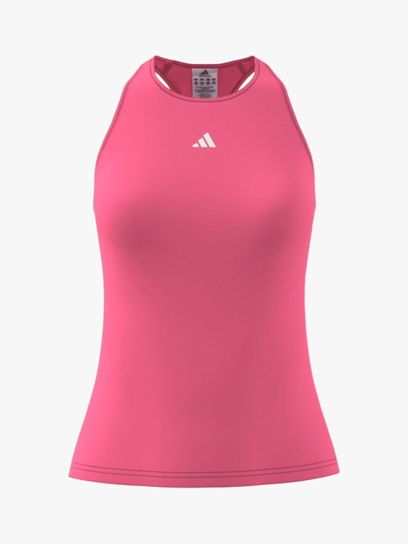 

adidas AEROREADY Беговой жилет из переработанного материала, Pink Fusion/Белый