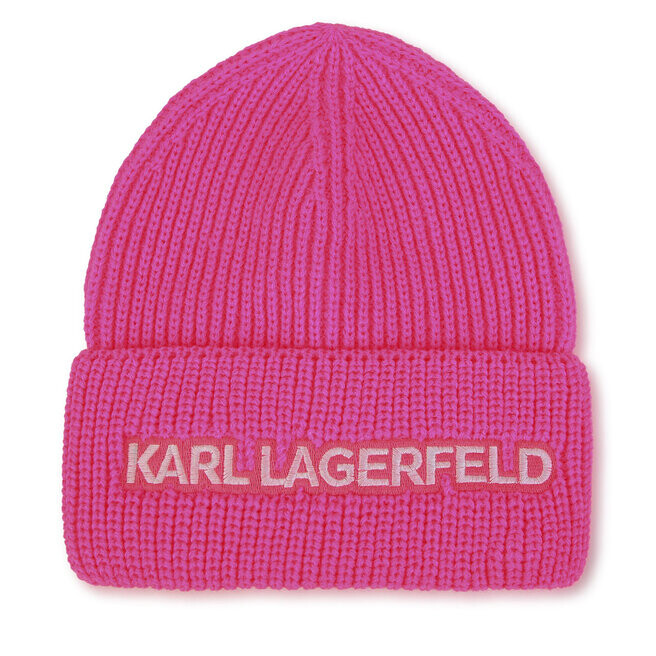 

Шапка Karl Lagerfeld, розовый