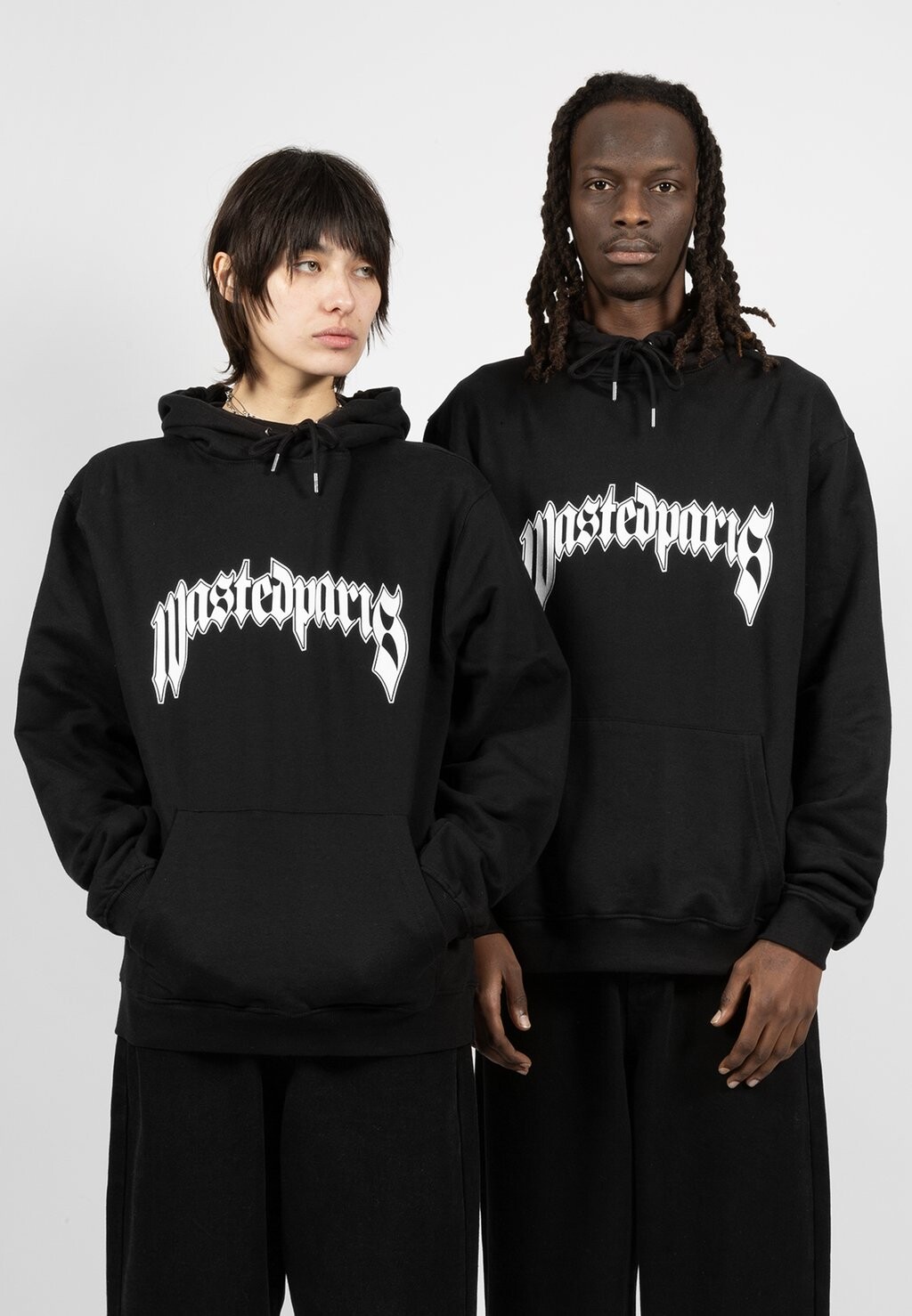 

Толстовка HOODIE PITCHER UNISEX Wasted Paris, цвет black
