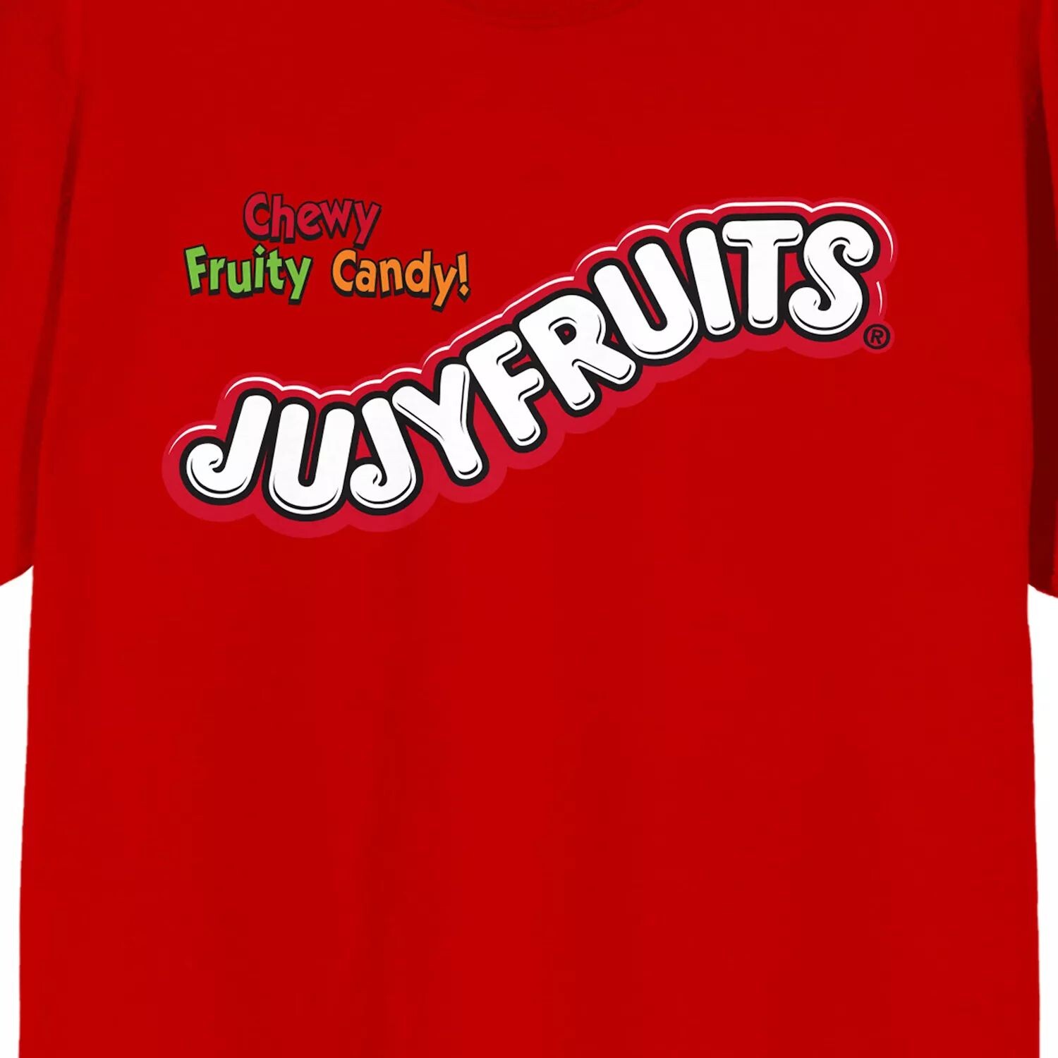 

Мужская красная футболка с графическим рисунком JujyFruits Bold Logo Licensed Character, Красный