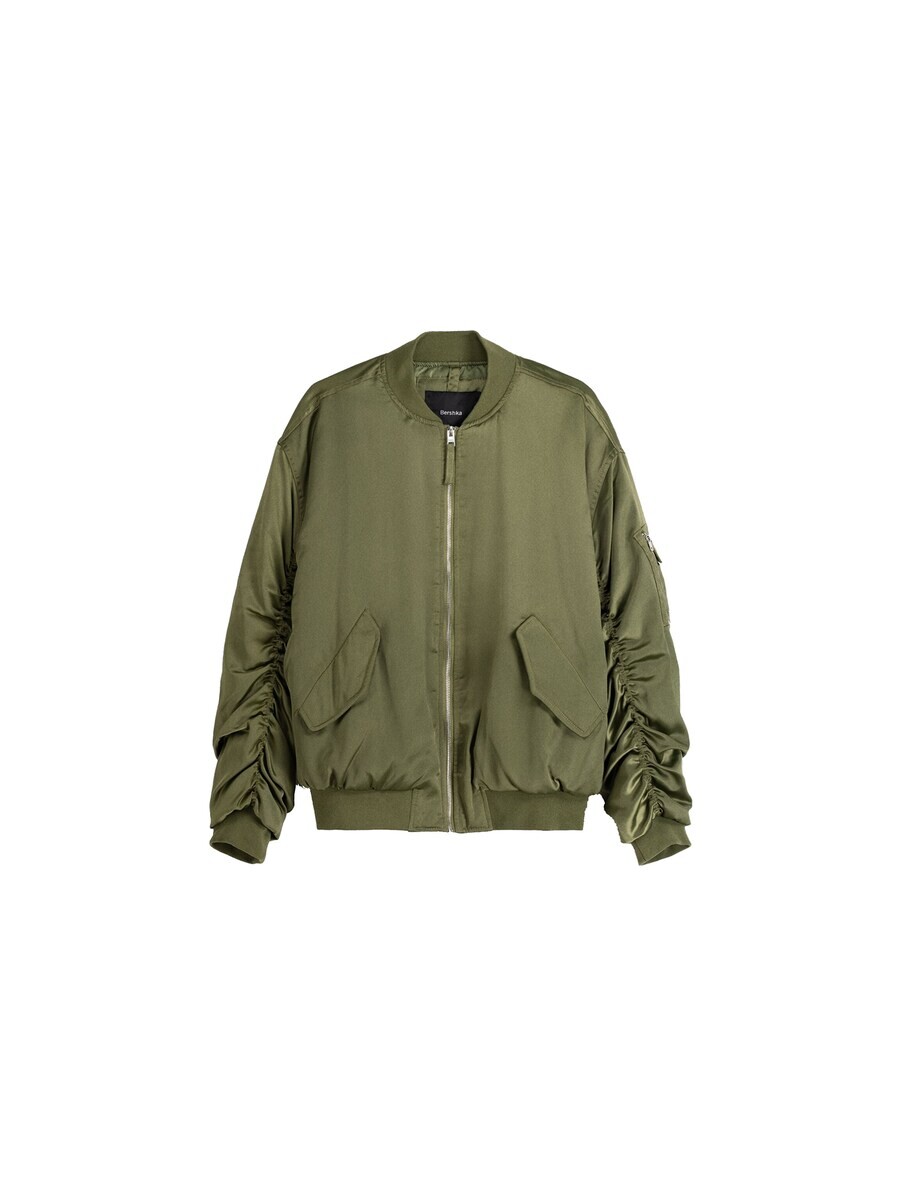 

Межсезонная куртка Bershka, оливковый