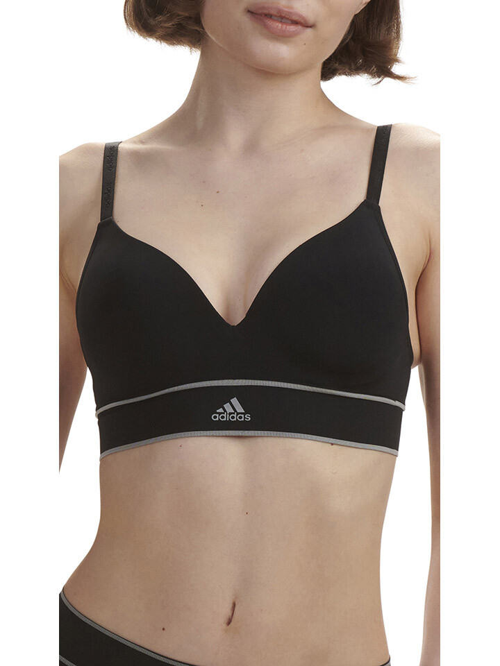 

Бюстгальтер без косточек adidas, черный