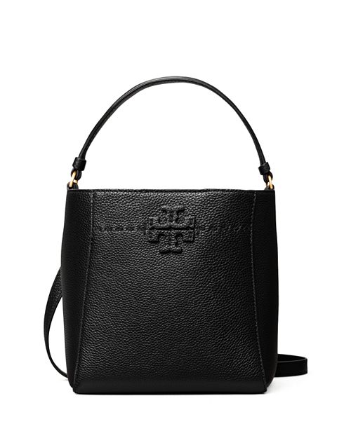 

Маленькая сумка-ведро McGraw Tory Burch, цвет Black