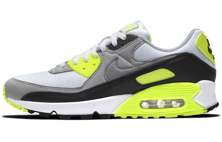 

Кроссовки унисекс Nike Air Max 90 белый/желтый