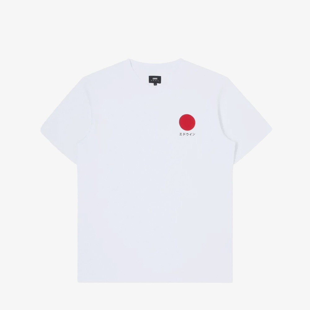 

Футболка Japanese Sun T-Shirt 'White' Edwin Jeans, белый