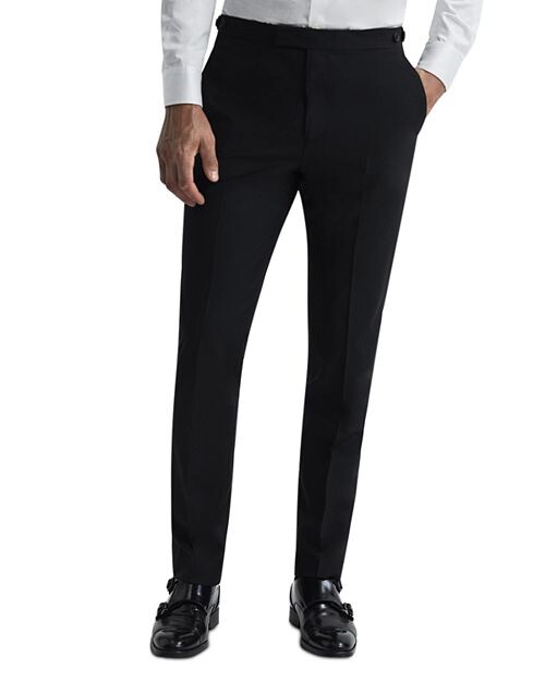 

Классические брюки из простой ткани Hope Travel REISS, цвет Black