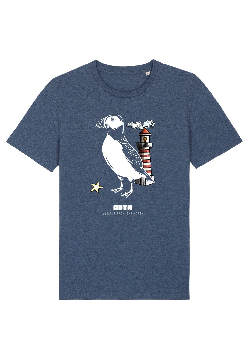 

Футболка с принтом [#AFTN] PAPAGEIENTAUCHER Watapparel, цвет dark heather blue