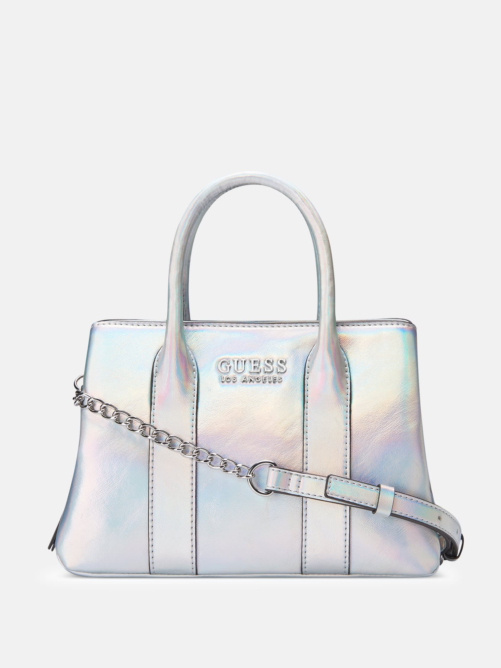 

Мини-сумка Минни Guess Factory, цвет Metallic Silver