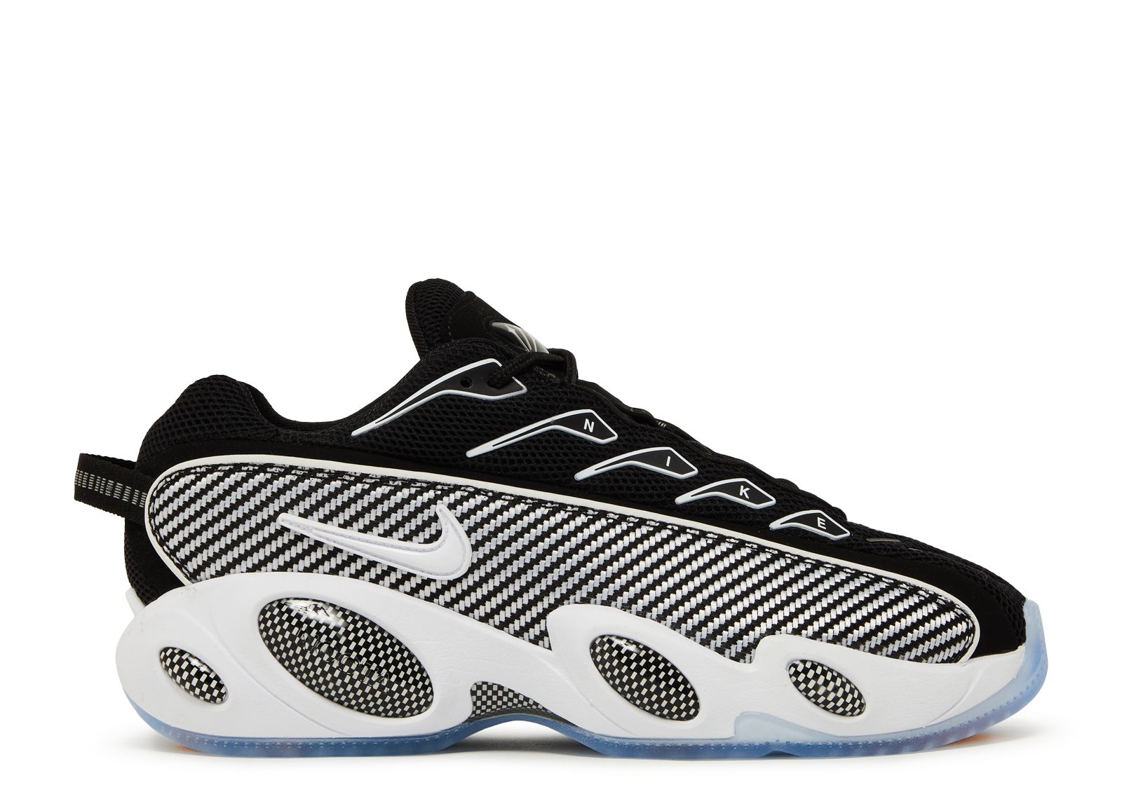 Кроссовки Nike Nocta X Glide 'Black White', черный
