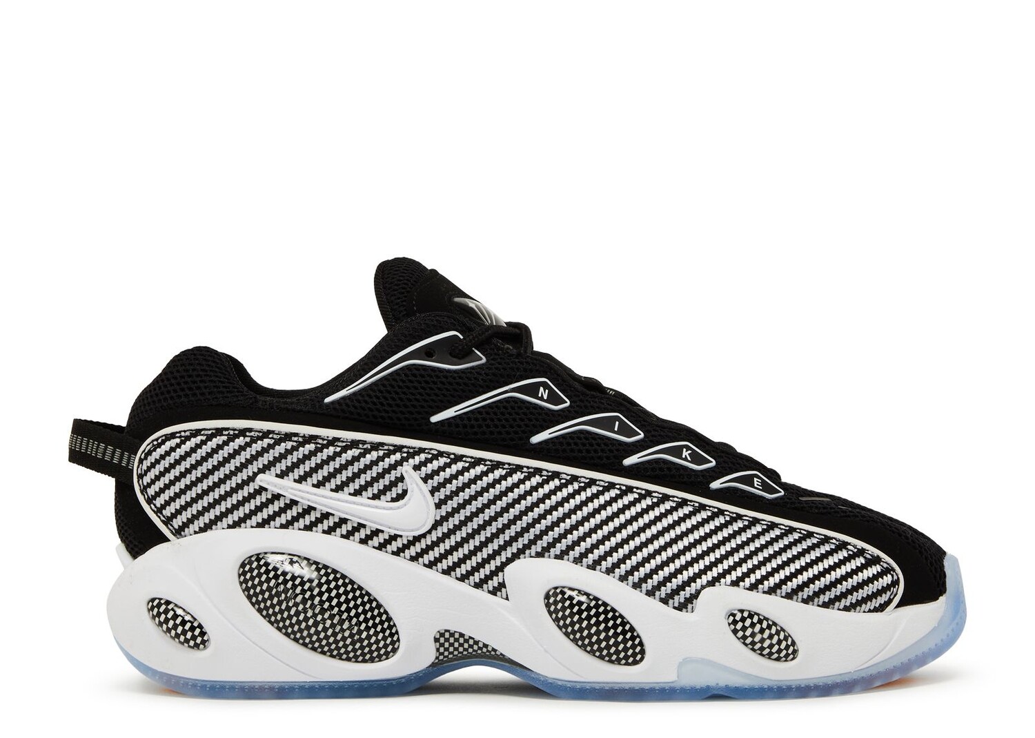 

Кроссовки Nike Nocta X Glide 'Black White', черный