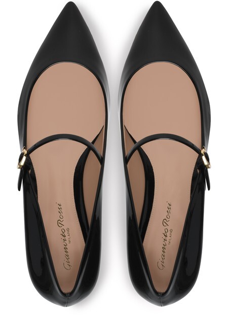 

Балетки Ribbon Jane Gianvito Rossi, черный