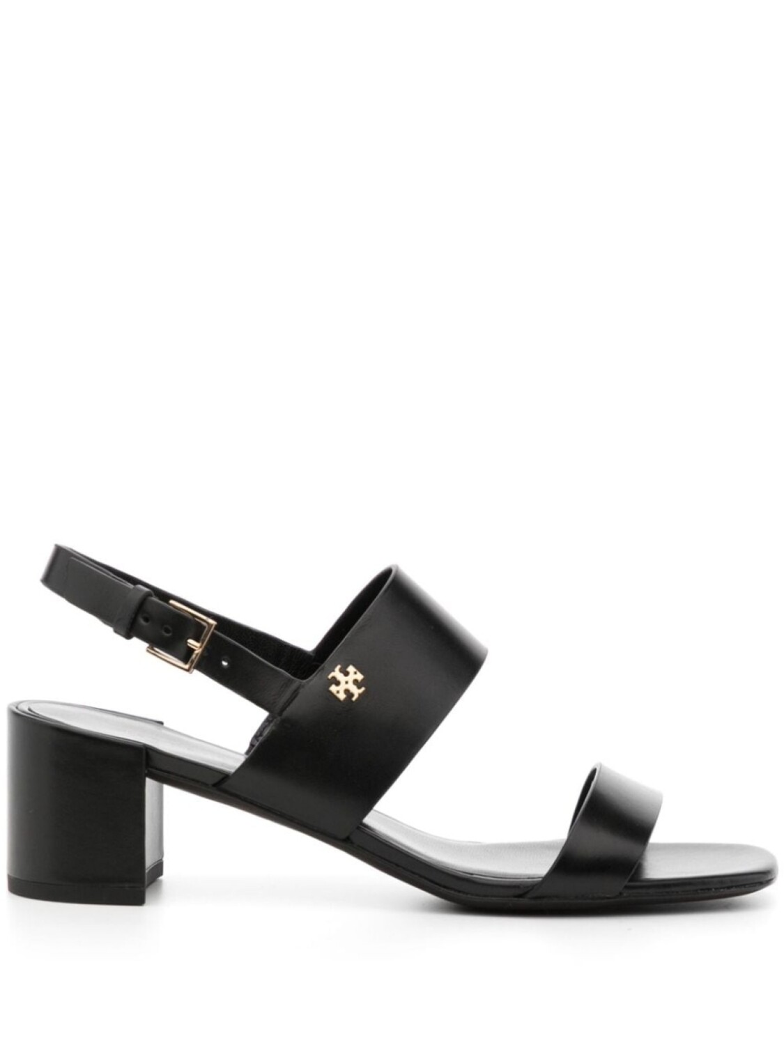 

Tory Burch босоножки Double T 50, черный