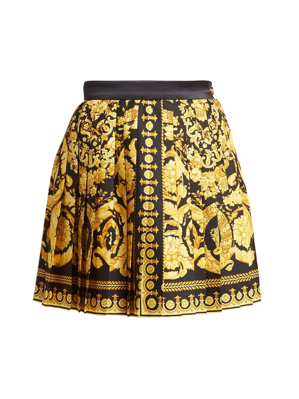 

Мини-юбка с принтом Heritage Versace, черный