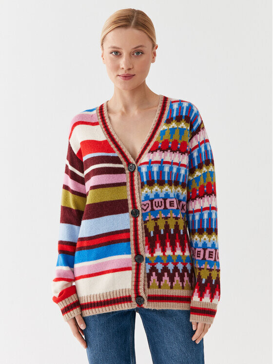 

Кардиган стандартного кроя Weekend Max Mara, мультиколор