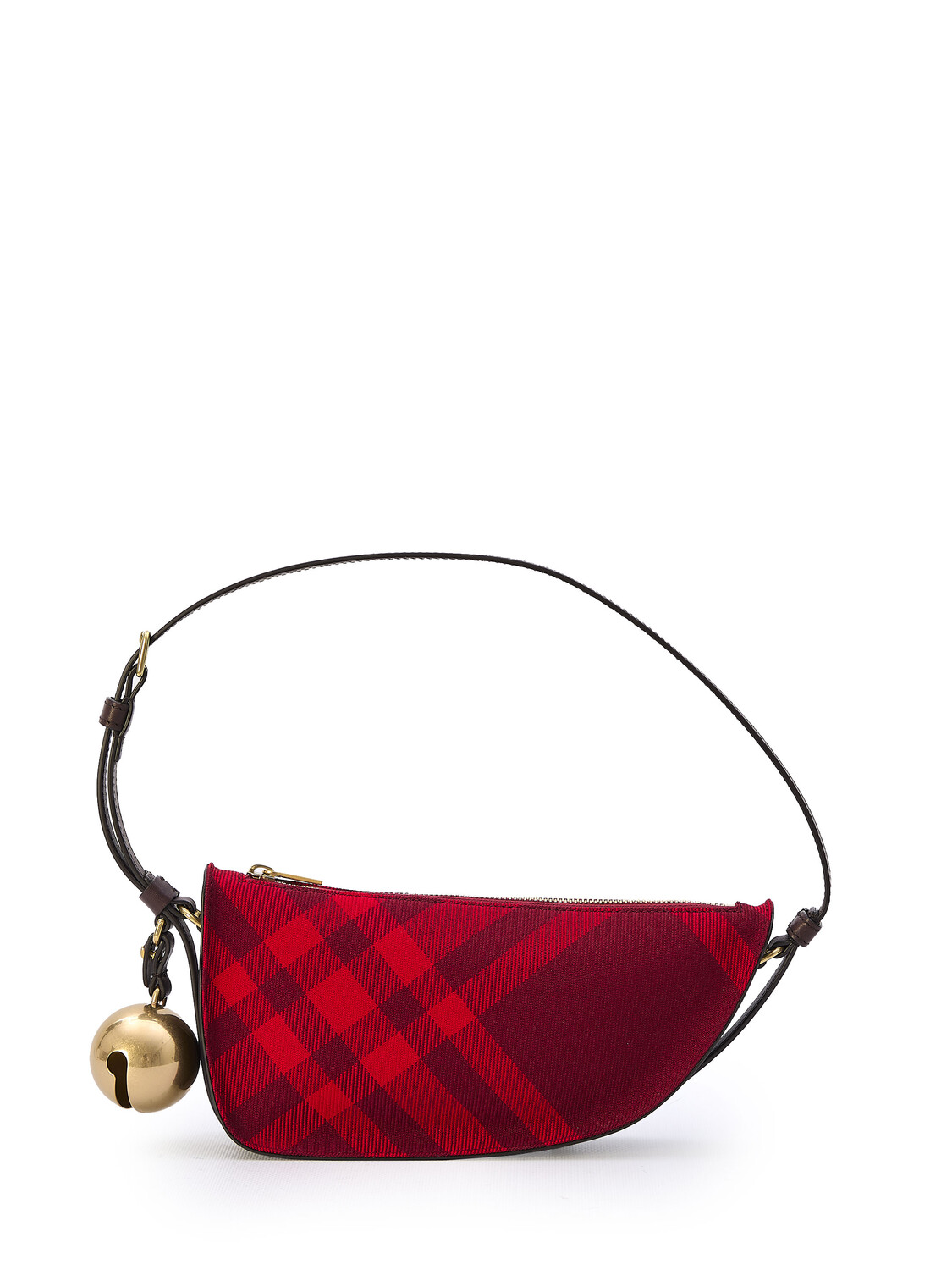

Мини сумка Burberry Shield, красный