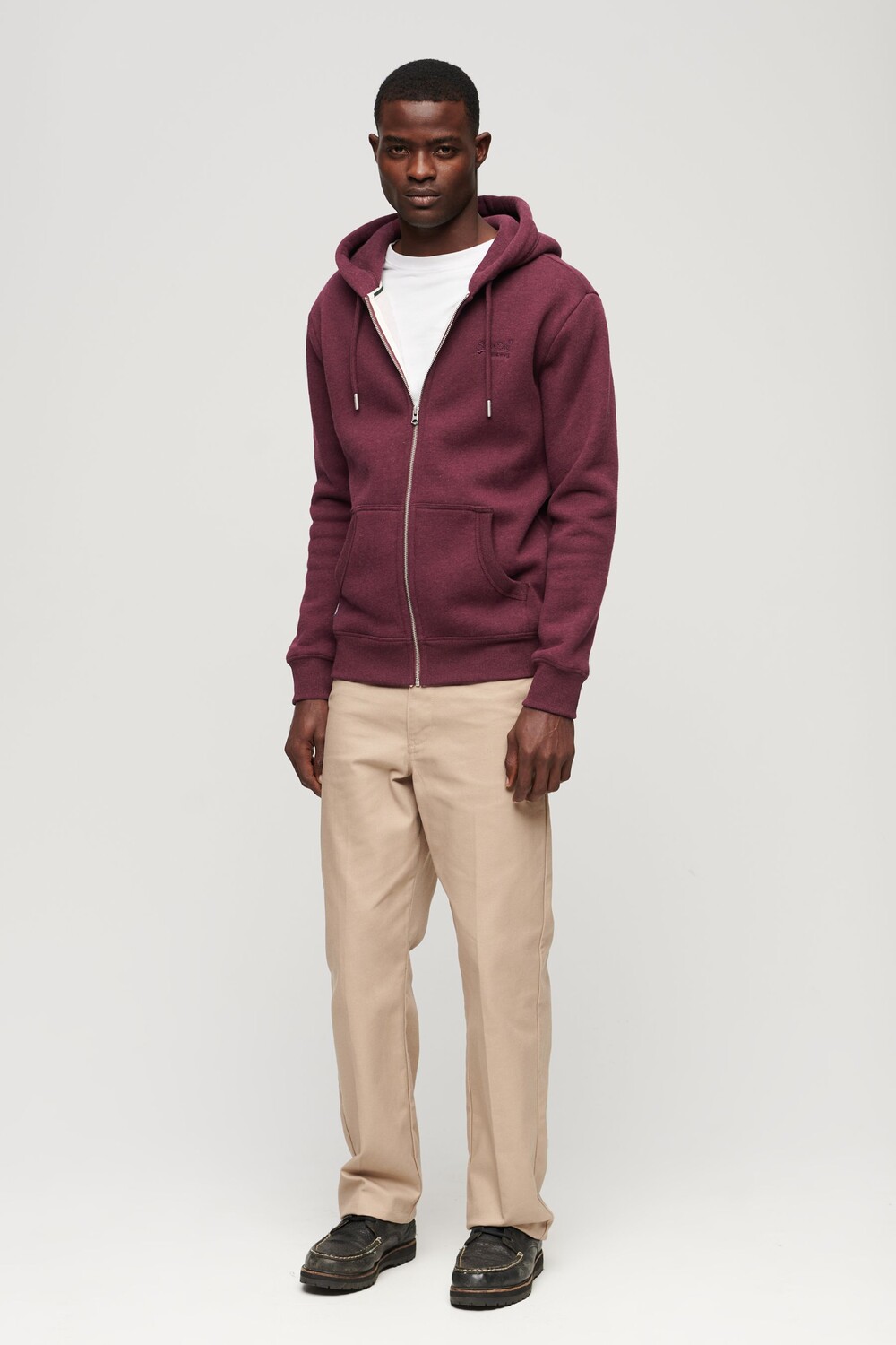 

Толстовка с логотипом Essential Superdry, красный