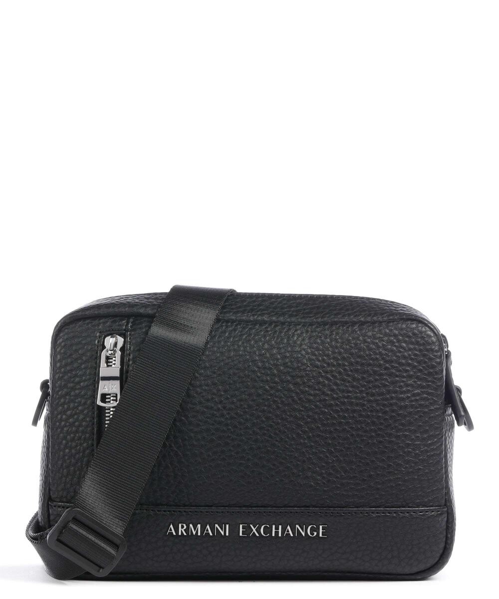 

Сумка через плечо из искусственной кожи Armani Exchange, черный