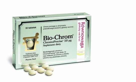 Био-Хром, пищевая добавка, 30 таблеток Pharma Nord