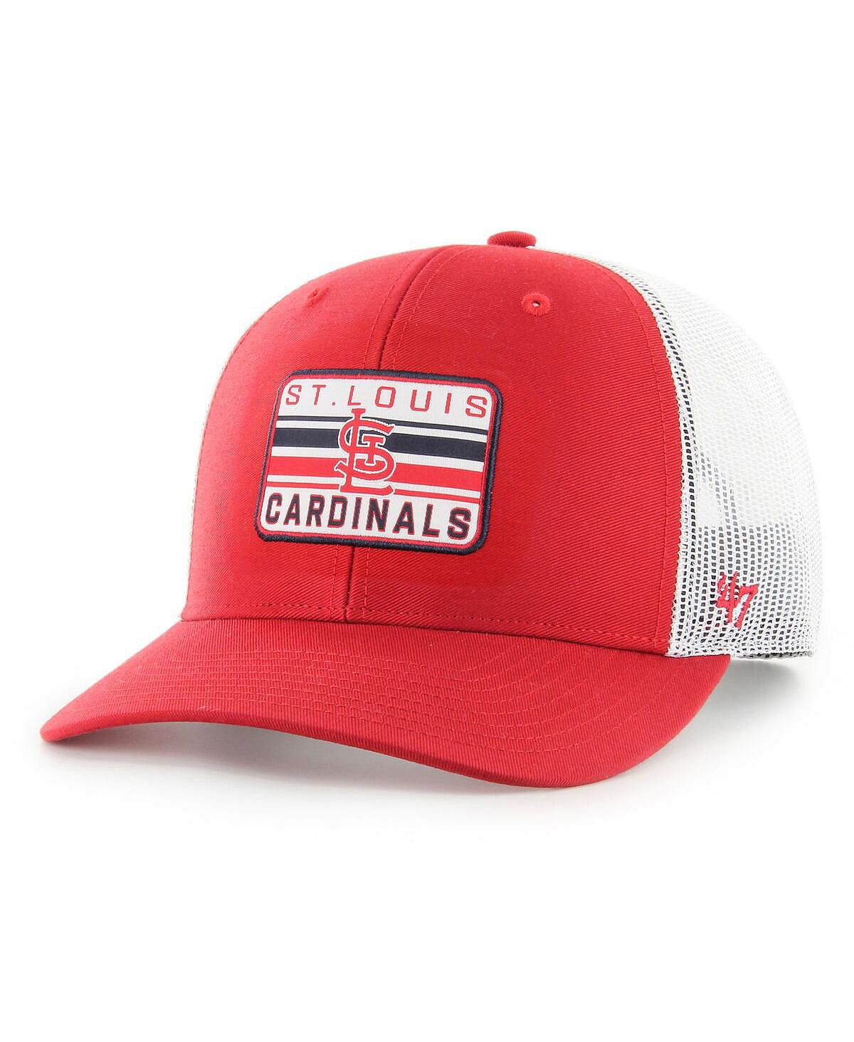 Мужская красная регулируемая кепка St. Louis Cardinals Drifter Trucker '47 Brand