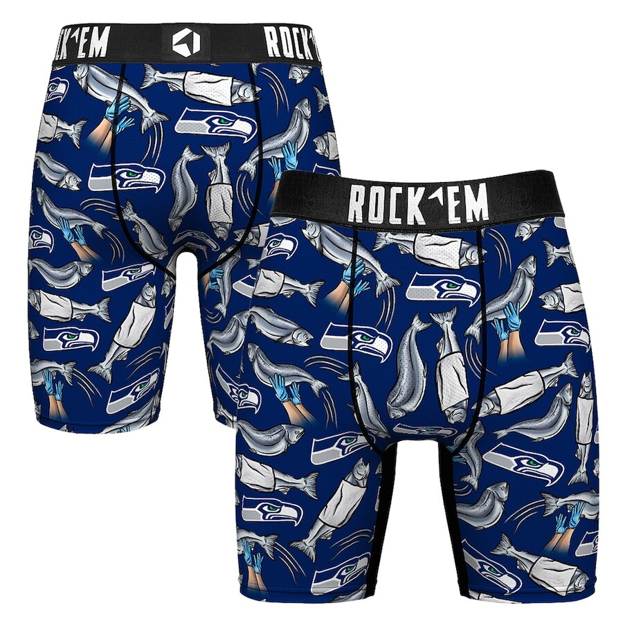 

Боксеры Rock Em Socks Seattle Seahawks, нави