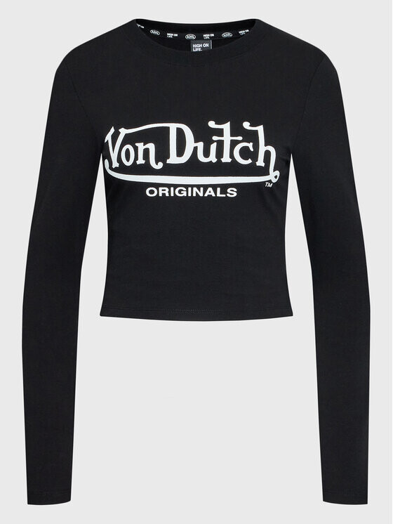 

Узкая блузка Von Dutch, черный