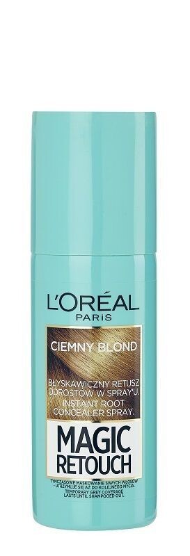 

Спрей для окрашивания волос L’Oréal Magic Retouch 4 Ciemny blond, 75 мл