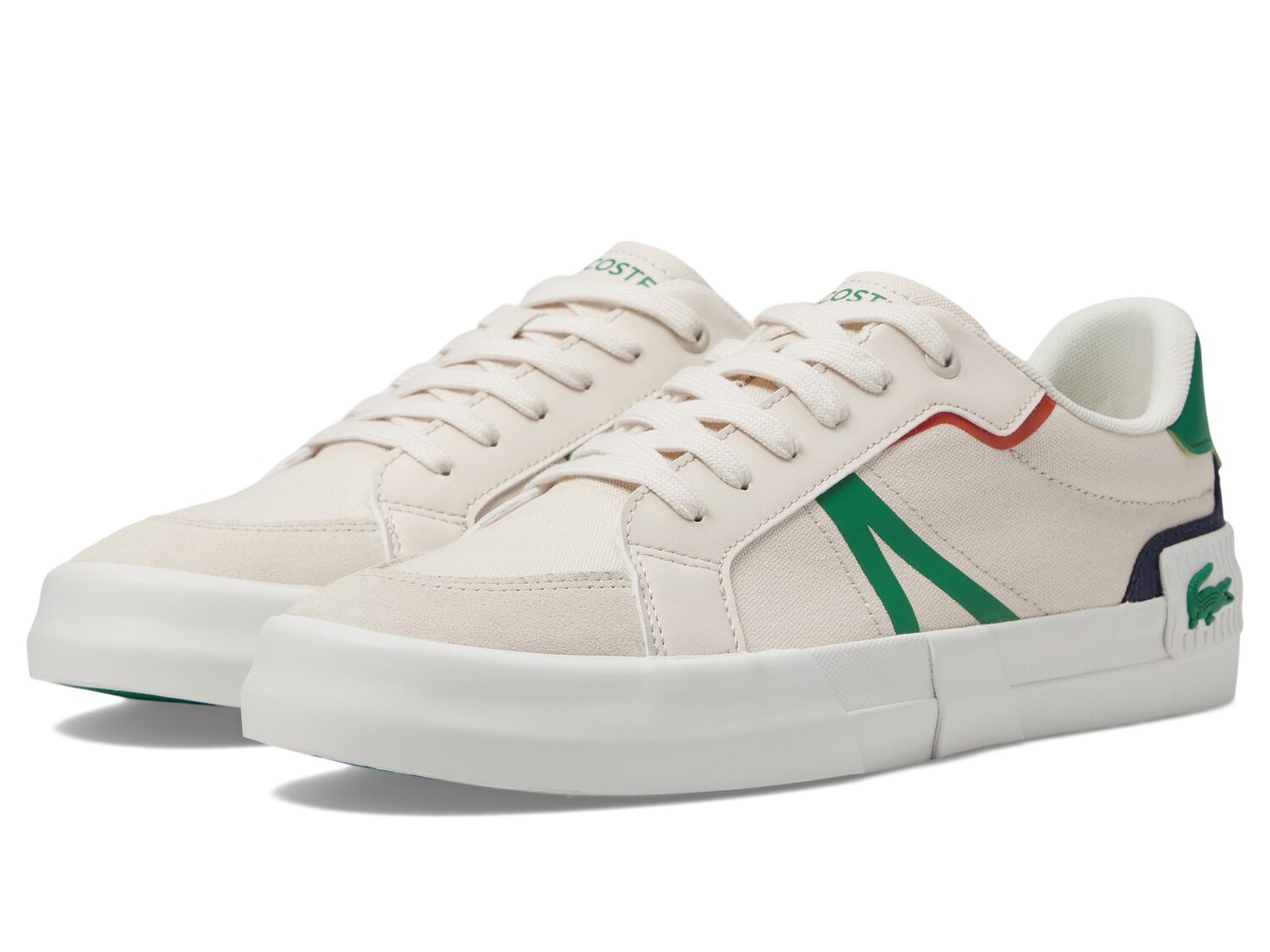 

Кроссовки Lacoste L004 223 3 CMA, кремовый/зеленый