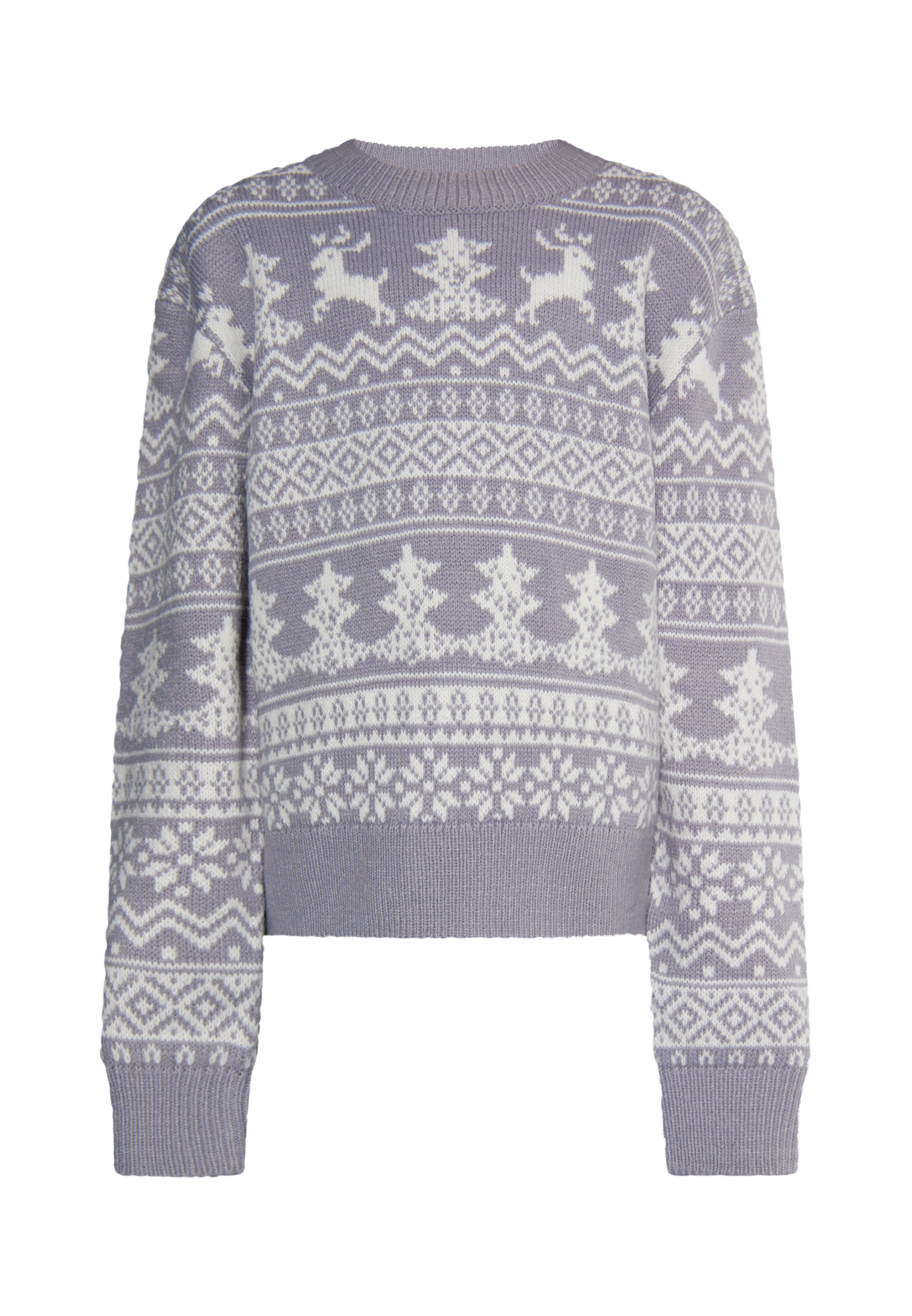 Пуловер myMo KIDS, цвет Grau Weiss