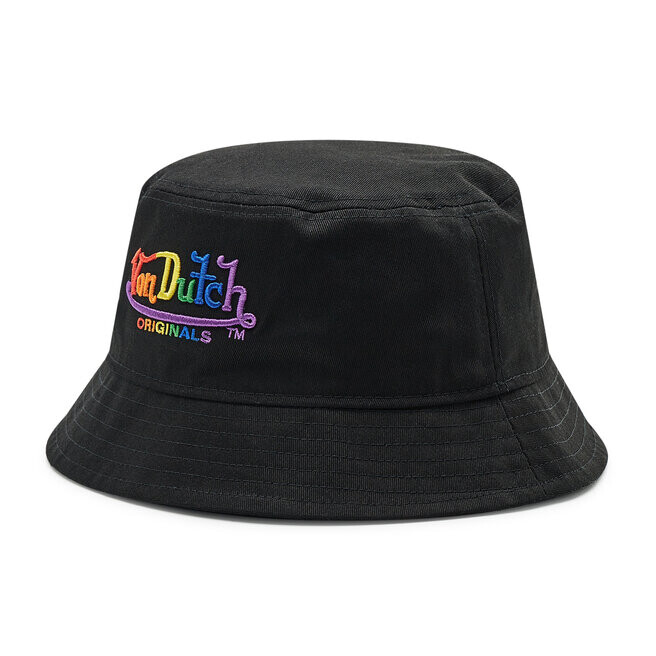 

Панама Von Dutch Bucket, черный